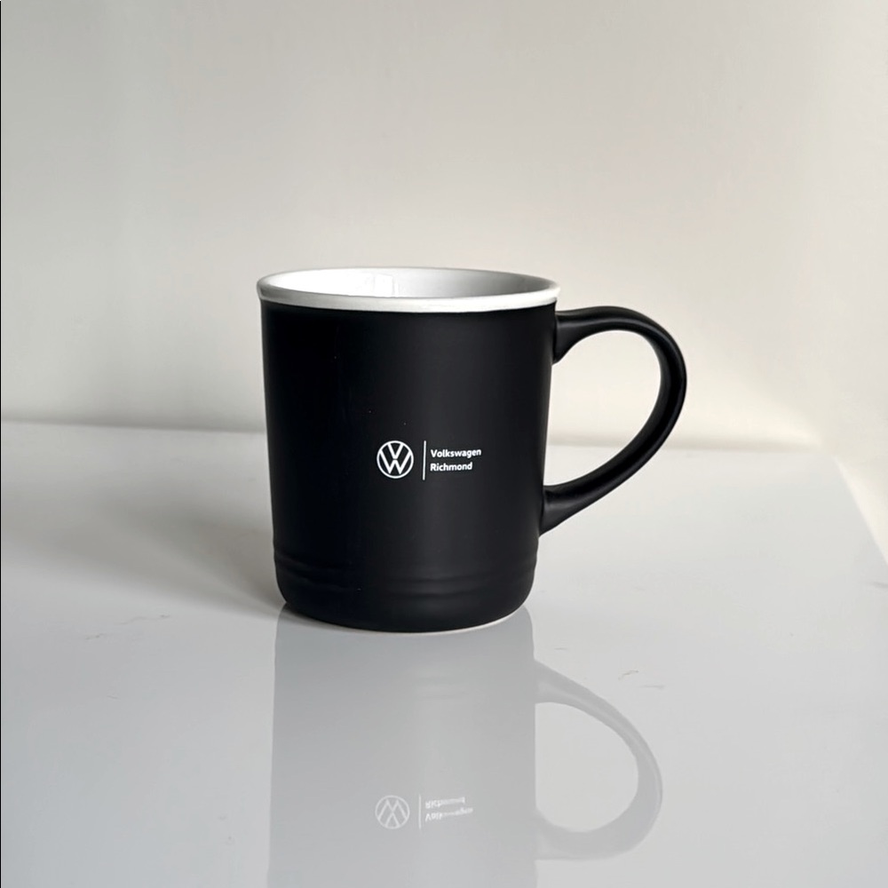 Volkswagen Black Ceramic Mug